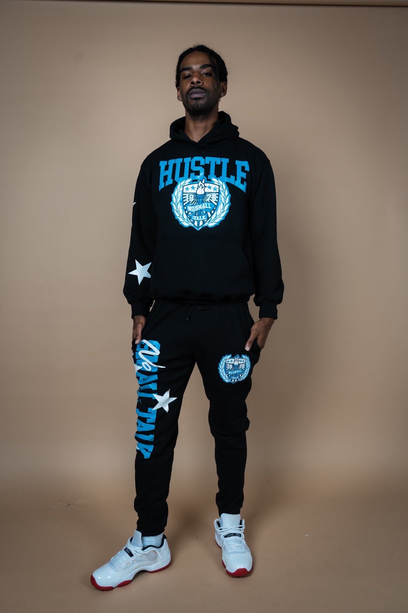 No Small Talk Hustle Sweatpants